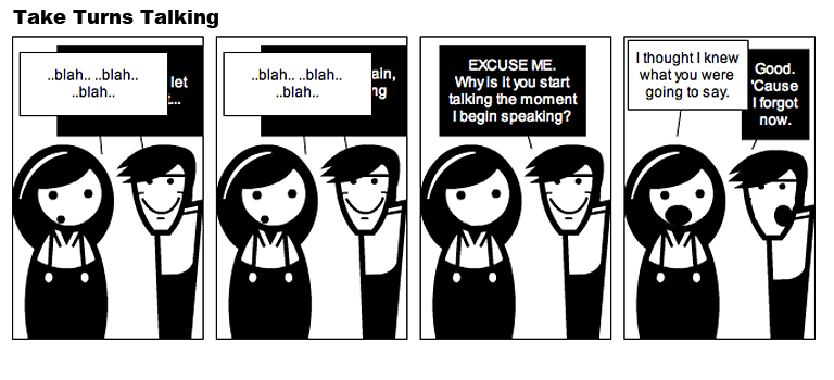 Take Turns Talking